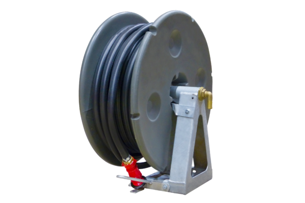 Poly Hose Reel – with 36m x 19mm Fire Hose