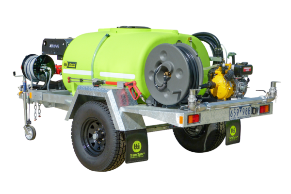 1000L xTreme™ Plus – Pressure Cleaning & Washdown Trailer